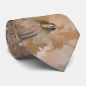 Bos camouflage met houtsnip stropdas (Opgerold)