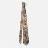 Bos camouflage met houtsnip stropdas (Achterkant)