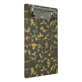 Bos camouflage mini klembord (Schuin)