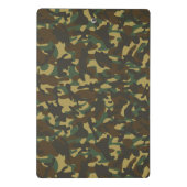 Bos camouflage mini klembord (Achterkant)