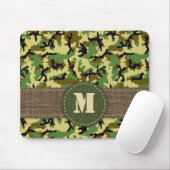 Bos camouflage muismat (Met muis)