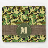 Bos camouflage muismat (Voorkant)