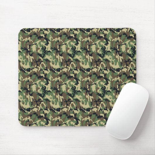 Bos Camouflage Muismat (Met muis)
