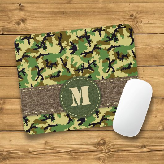 Bos camouflage muismat