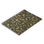 Bos camouflage notitieboek (Linkerzijde)