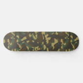 Bos camouflage persoonlijk skateboard (Horizontaal)