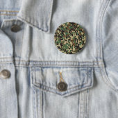 Bos Camouflage Ronde Button 5,7 Cm (In situ)