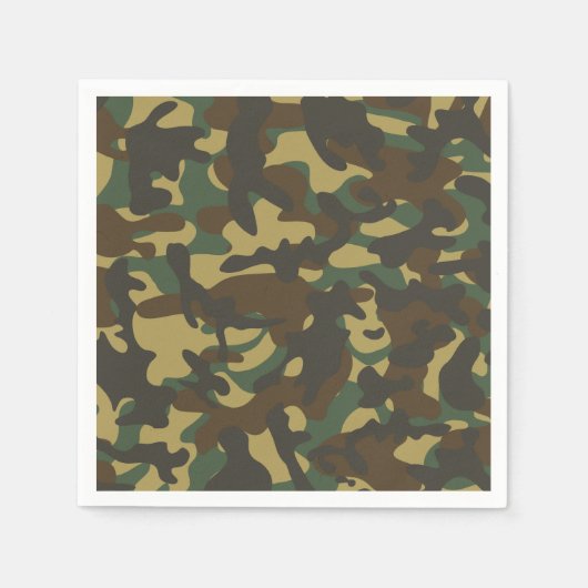 Bos camouflage servet (Voorkant)