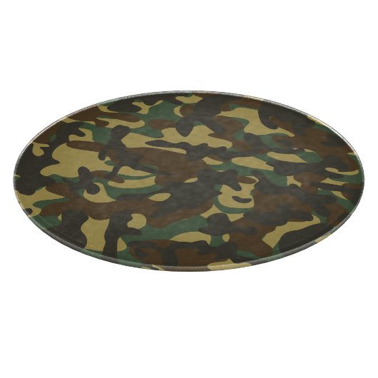 Bos camouflage snijplank (Hoek)