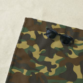 Bos camouflage strandlaken (In situ)