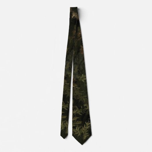 Bos camouflage stropdas (Achterkant)