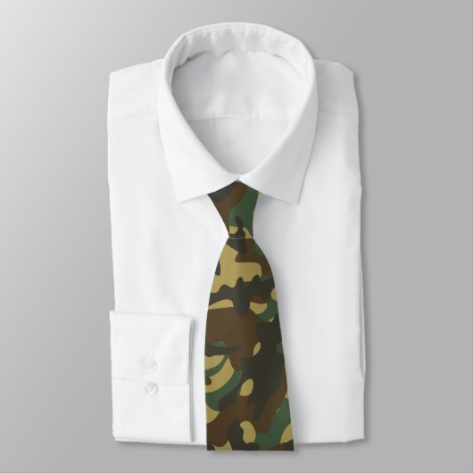 Bos camouflage stropdas (Gebonden)