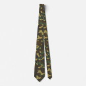 Bos camouflage stropdas (Voorkant)