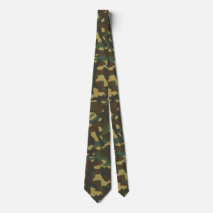 Bos camouflage  stropdas