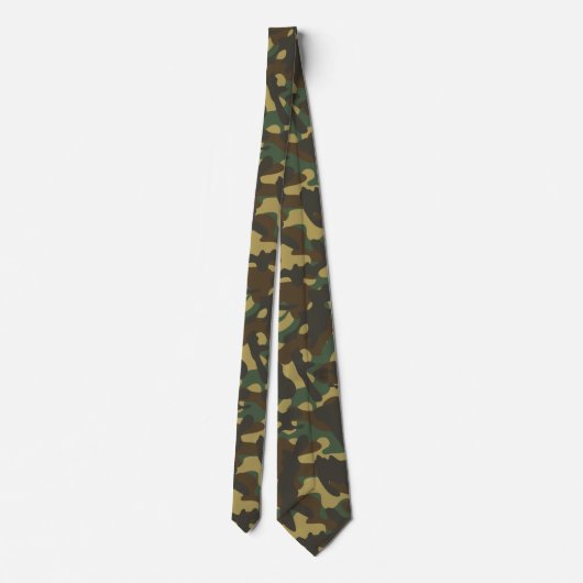 Bos camouflage stropdas (Achterkant)