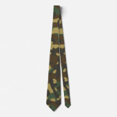Bos camouflage stropdas (Voorkant)