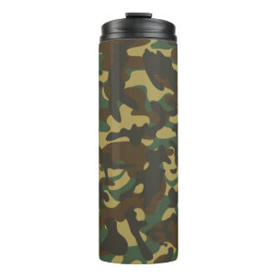 Bos camouflage thermosbeker