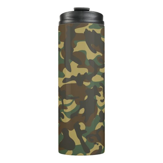 Bos camouflage thermosbeker (Voorkant)