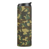 Bos camouflage thermosbeker (Gedraaid links)