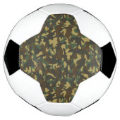 Bos camouflage voetbal (Gedraaid)