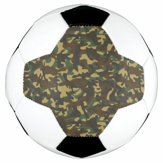 Bos camouflage voetbal (Voorkant)