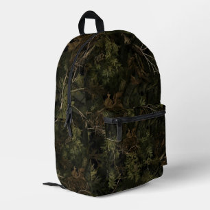 Bos camouflagepatroon bedrukte rugzak
