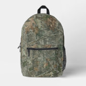 Bos camouflagepatroon bedrukte rugzak (Voorkant)