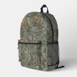 Bos camouflagepatroon bedrukte rugzak