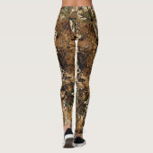 Bos camouflagepatroon leggings (Achterkant)