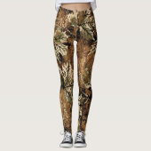 Bos camouflagepatroon leggings (Voorkant)