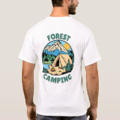 Bos Camping Avontuur T-shirt (Achterkant)
