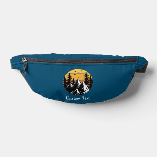 Bos Camping Trip Custom Heuptasje (Liggend)