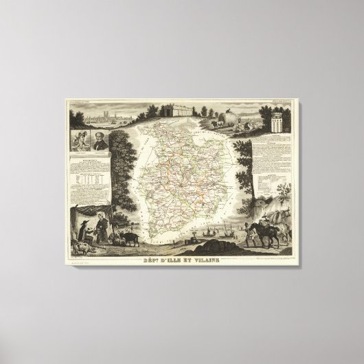 Bos Canvas Afdruk (Voorkant)