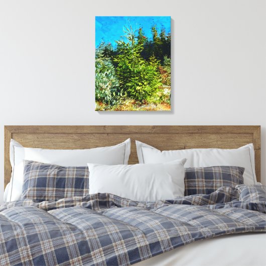 BOS CANVAS AFDRUK (Insitu (Slaapkamer))