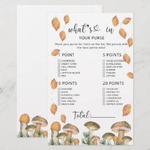 Bos champignons whats in je tas baby shower