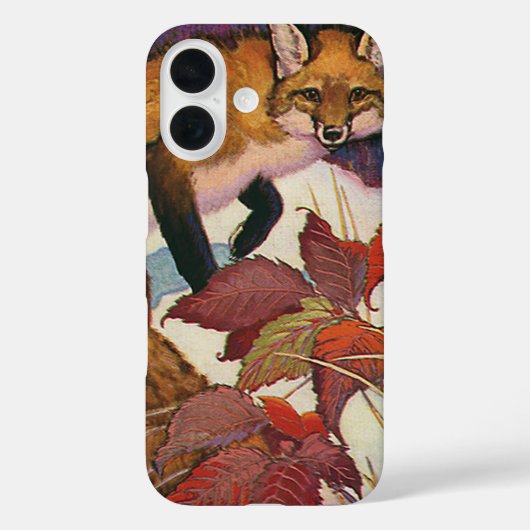 bos Creatures Red Fox Wilde Dier Case-Mate iPhone Case (Achterkant)