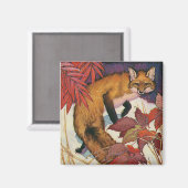  bos Creatures Red Fox Wilde Dier Magneet (Voorkant / Achterkant)