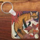  bos Creatures Red Fox Wilde Dier Sleutelhanger (Voorkant)