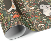 Bos Dier Betoverd Bos Cadeaupapier (Rol Hoek)