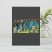 Bos Dieren Boekenclub Kaart (Staand voorkant)
