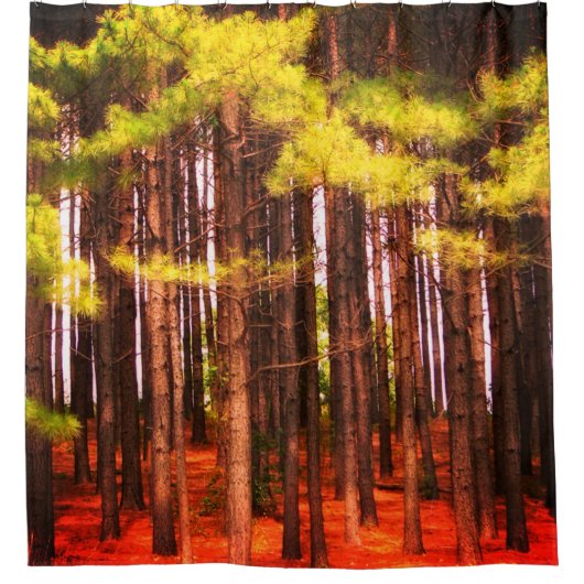 Bos Douchegordijn (Voorkant)