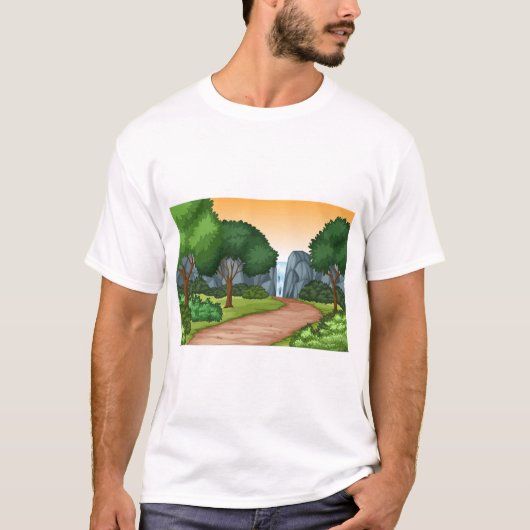 Bos dromen t-shirt (Voorkant)