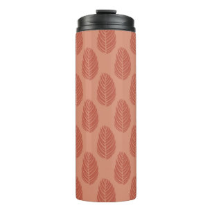 Bos Echo Klei Oranje Terracotta Thermosbeker