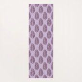 Bos Echo Lavendel Mist Stof Plum Yogamat (Achterkant)