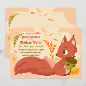 Bos Eekhoorn Kaart (Voorkant / Achterkant)