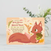 Bos Eekhoorn Kaart (Staand voorkant)