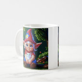 Bos Elf Kat  Koffiemok (Voorkant links)
