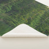 Bos | Elk in het nationale park Alberta Banff Sherpa Deken (3/4)