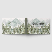 Bos en Berg Natuur Waterverf Gastenboek (Volledig)