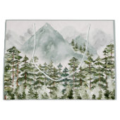 Bos en Berg Natuur Waterverf Groot Cadeauzakje (Voorkant)